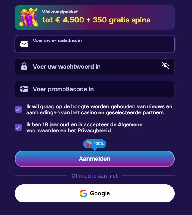 Spinjoys Casino Login