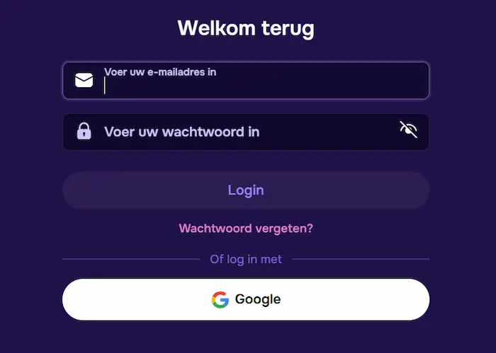 Spinjoys Casino Login